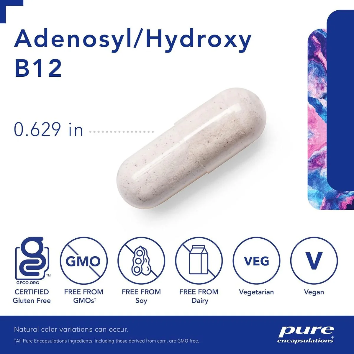 Adenosyl/Hydroxy B12 90 Capsules - Image 3