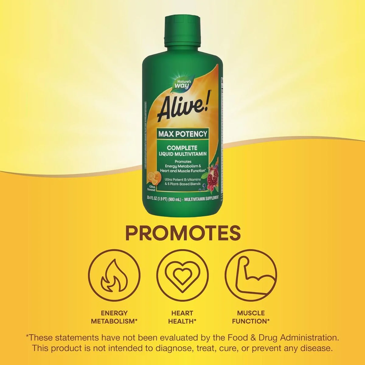 Alive! Liquid Multi 30 ozCitrus - Image 8