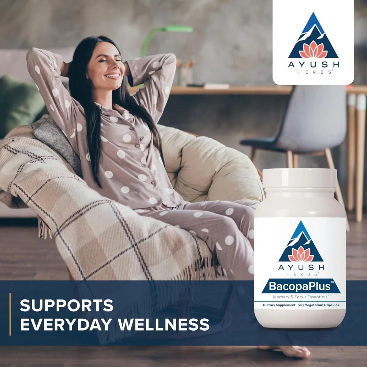 Bacopa Plus 90Veggie Caps - Image 4