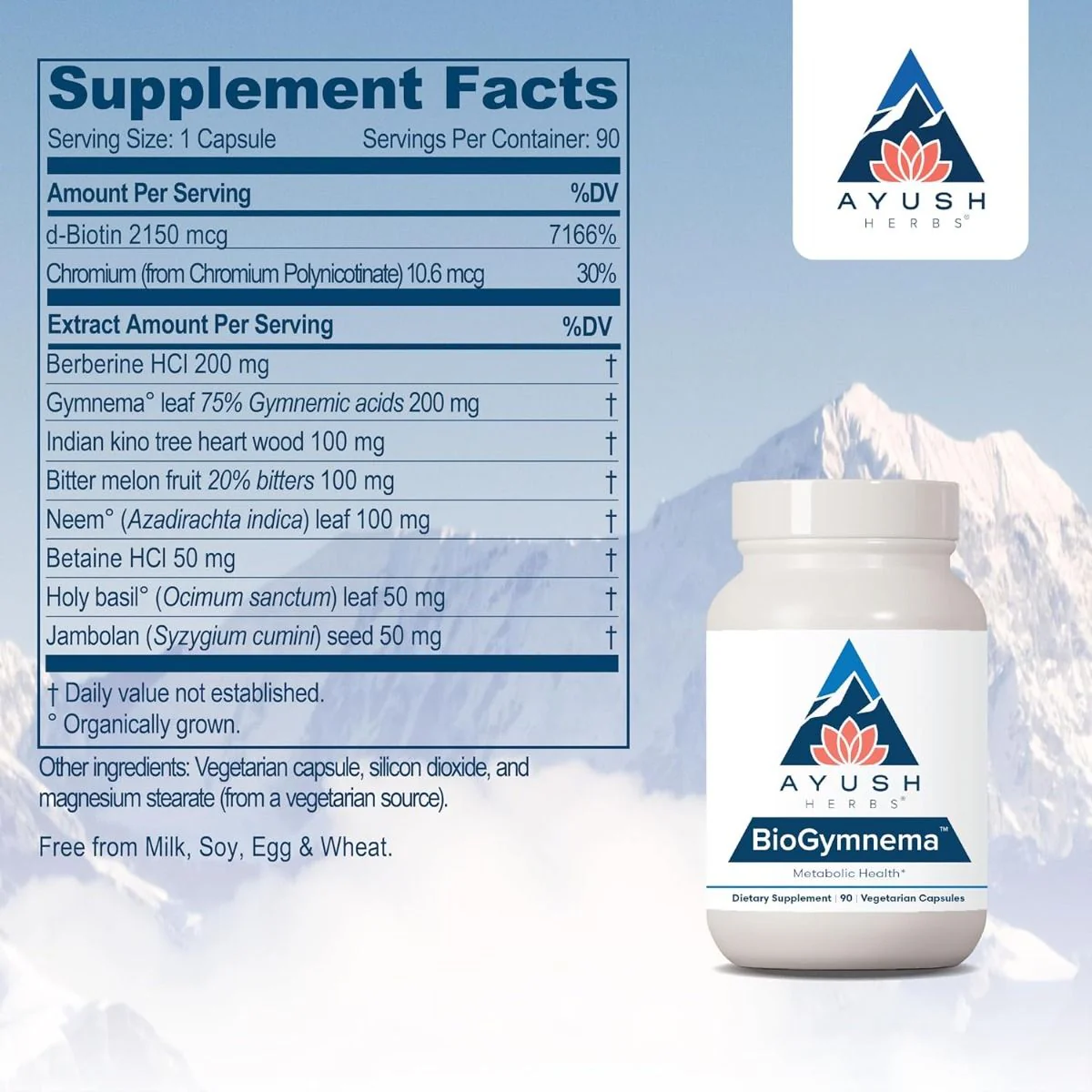 Bio Gymnema 90Veggie Caps - Image 6