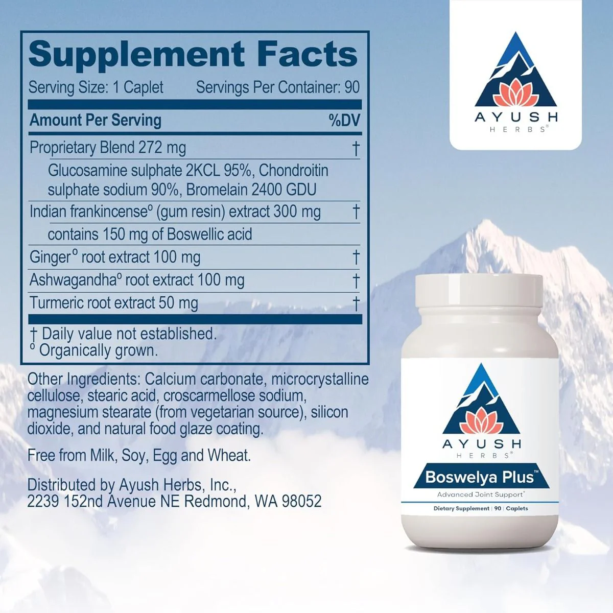 Boswelya Plus 90Caplets - Image 3