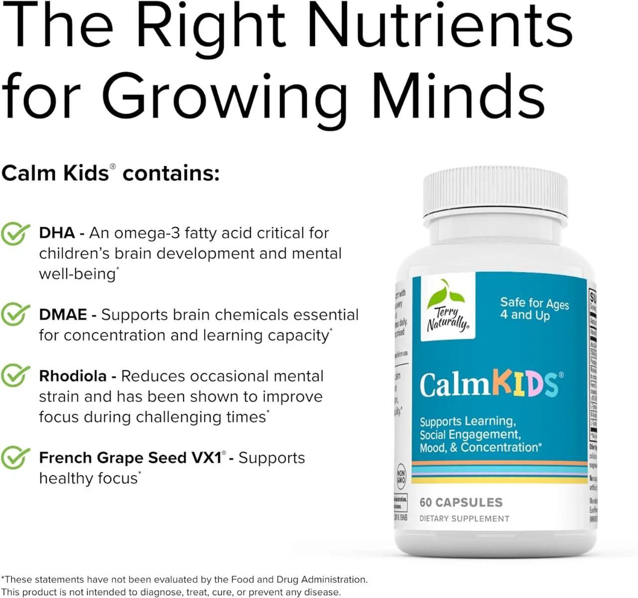 Calm Kids 60Capsules - Image 4
