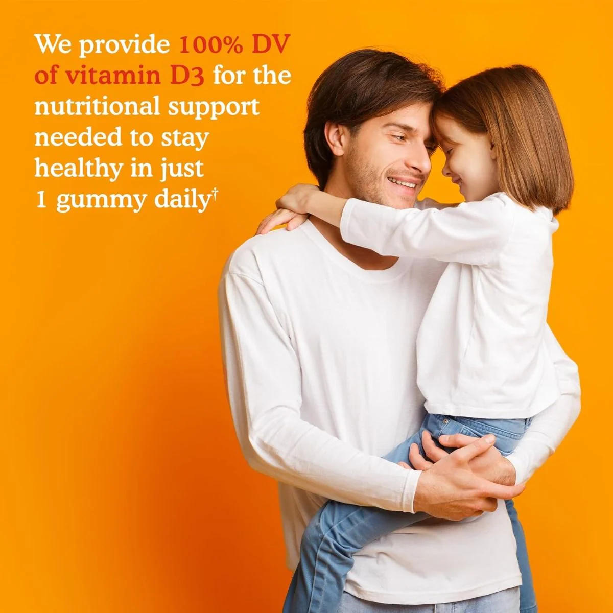 Kids Vitamin D3 Gummy 60 Gummies Orange - Image 3