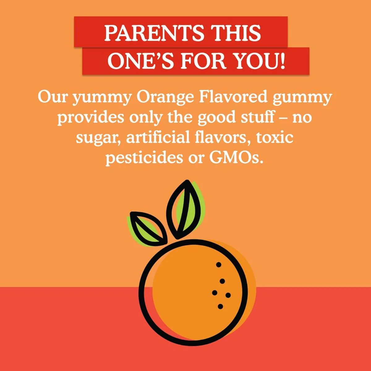 Kids Vitamin D3 Gummy 60 Gummies Orange - Image 4