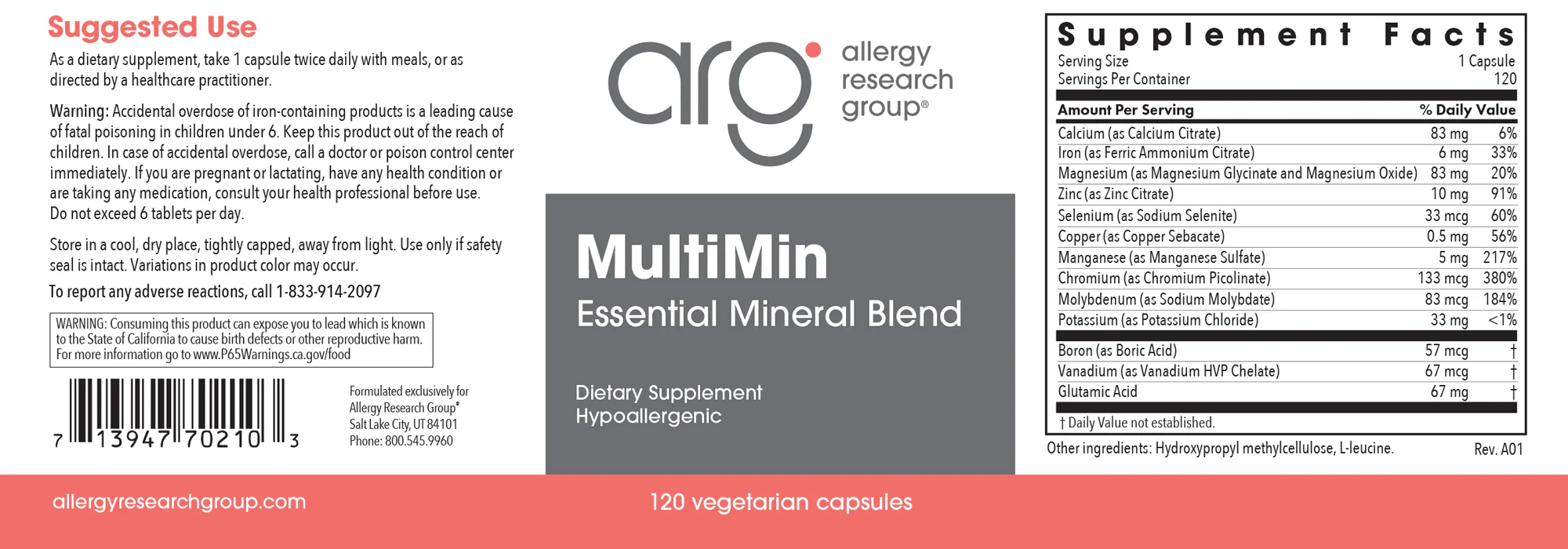 MultiMin 120Veggie Caps - Image 3