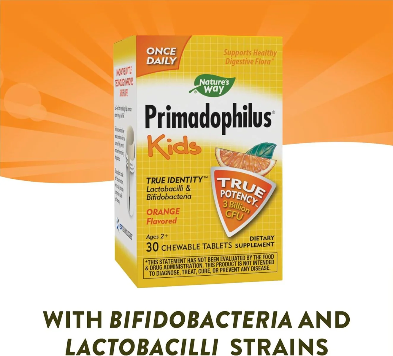Primadophilus Kids 30Chewable TabletsOrange - Image 10