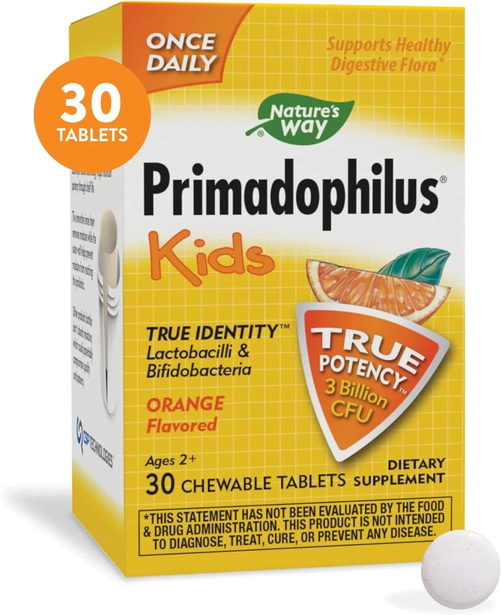 Primadophilus Kids 30Chewable TabletsOrange - Image 8