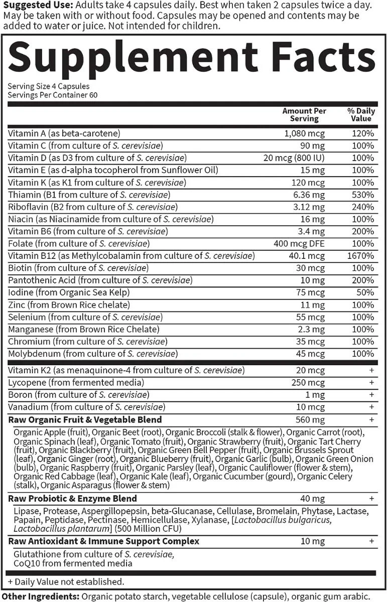 Vitamin Code Men Veggie Caps - Image 10