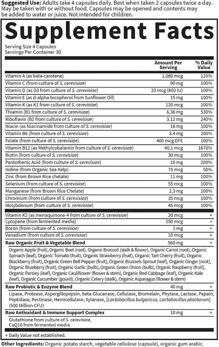 Vitamin Code Men Veggie Caps - Image 5