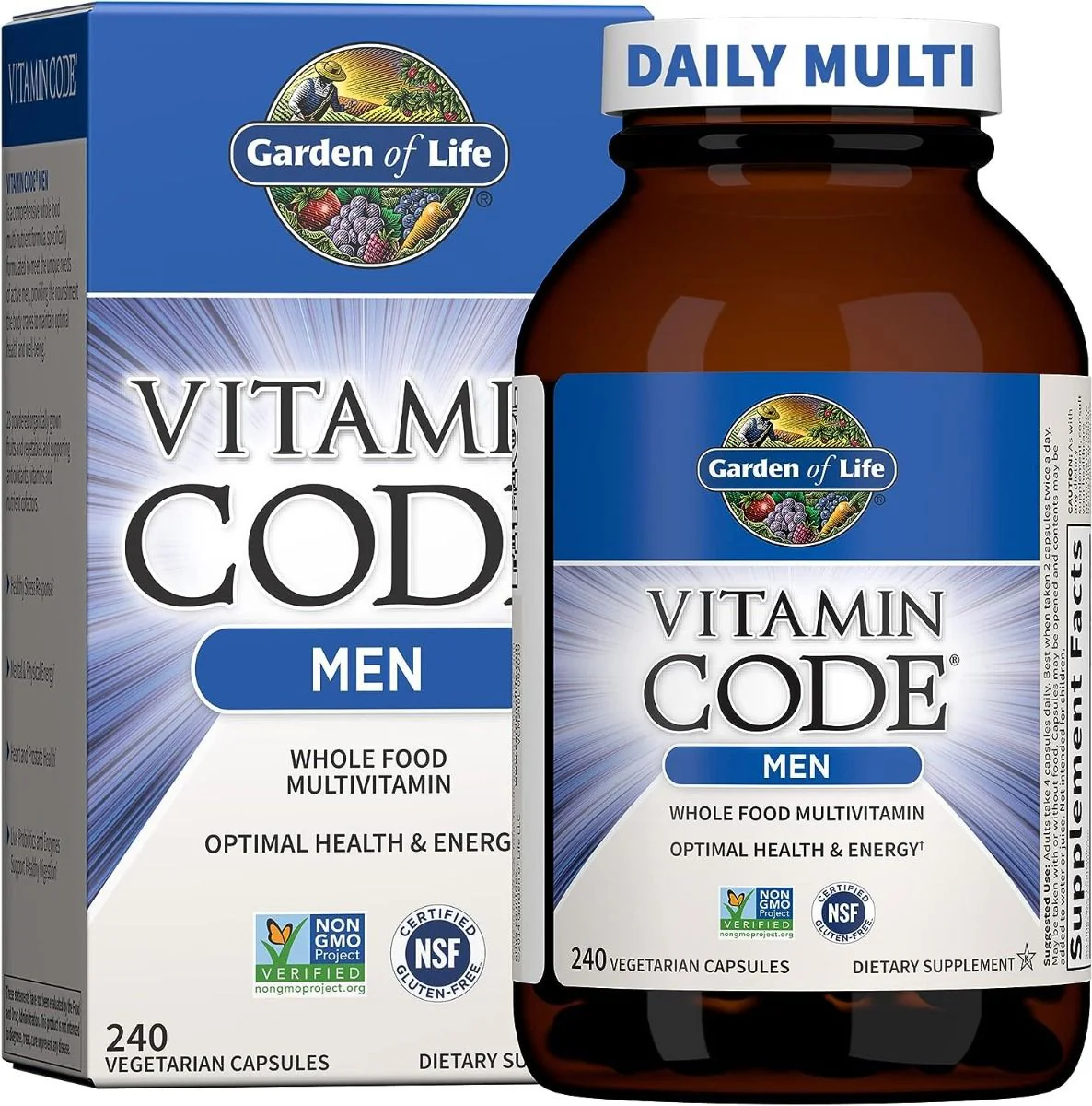Vitamin Code Men Veggie Caps - Image 9