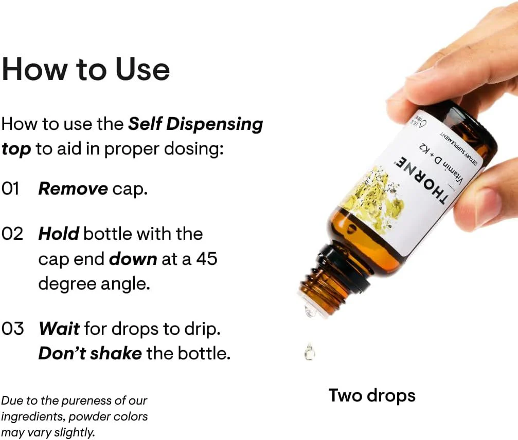 Vitamin D + K2 Liquid 500 Iu 1 Oz. - Image 4